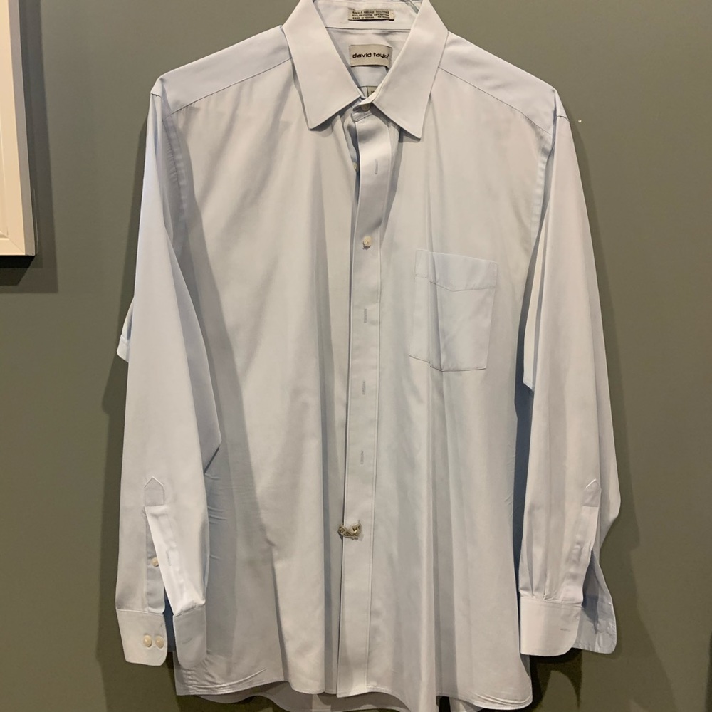 David Taylor men’s button down dress shirt